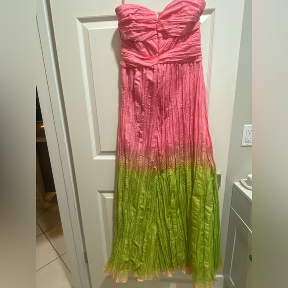 NWT ANTONIO MELANI Seraphina Ombre
Sweetheart Neck A-Line Maxi Dress Size 10, 8 - Picture 9 of 16